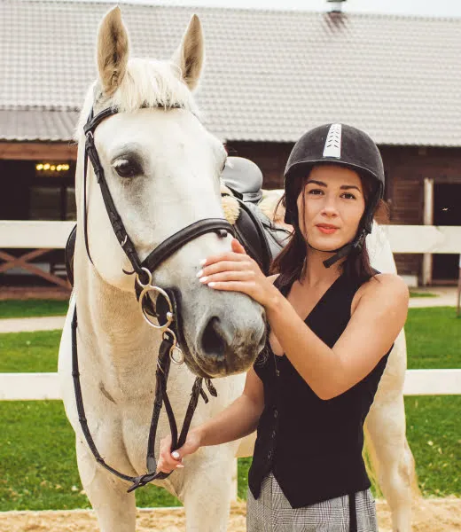 Woman with Horse
